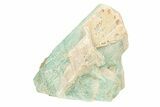 Teal-Blue Amazonite Crystal Cluster - Lake George, Colorado #259933-1
